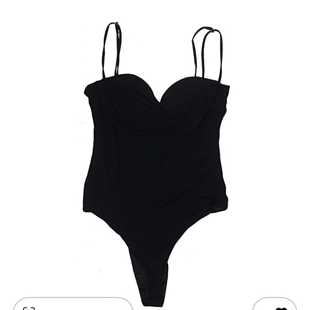 Zara Elegant Black bodysuit, small
